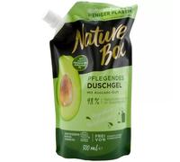 Nature Box Lot de 6 recharges de gel douche à l'huile d'avocat pressée à froid 500 ml
