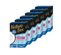 NATURE BOX Lot de 6 soins de douche 2 en 1 - Massage + gommage - Parfum noix de coco - 6 x 90 g