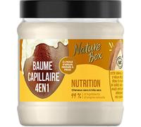Nature Box - Masque Cheveux 4-en-1 - Cheveux Secs à Très Secs-A l'Huile d'Argan Pressée à Froid - 99% d’Ingrédients d’Origine Naturelle -Pré-shampoing-Après-shampoing-Masque-Soin Sans Rinçage-300 ml