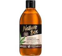Nature Box MEN Shampooing 3en1 - Cheveux, Cuir Chevelu, Barbe - Shampooing Végan à l'Huile de Chanvre Pressée à Froid - Régule les pellicules & apaise - 98% d’Ingrédients d’Origine Naturelle - 385 ml