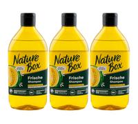 Nature Box Shampoo Fraîcheur Melon 3 X 385Ml Contre Les Pointes Sèches Vegan