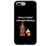Nature Called I Brought Whisky pour s'amuser en Plein air Coque pour iPhone 7 Plus/8 Plus