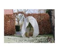 Nature Couverture d'hiver avec fermeture 70 g/m² Beige 3x2,5x2,5 m
