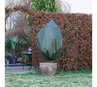 Nature Couvertures polaire d'hiver 2 pcs 50 g/m² 150x75 cm vert Nature
