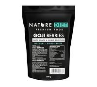 Nature Diet Baies de Goji | 500 g | Riches en Fibres & Protéines | Vegan, Sans Gluten & Sans Lactose | Non OGM | Idéal pour Snacks, Smoothies & Pâtisserie