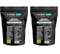 Nature Diet - Protéine de Chanvre Bio 1000g | Végétalien | Poudre de protéine | À base de plantes (Lot de 2)