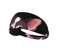 Nature du Boston Terrier,Bandeau de Sport Unisexe, Bandeau élastique Multi-usages pour Cheveux