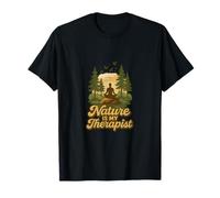Nature Est Mon Thérapeute Méditation T-Shirt