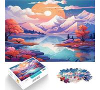 Nature esthétique Puzzles de 1000 pièces pour Adolescents Jeu intellectuel Jouet Car C'est Un pour Toute la Famille 38x26cm