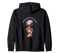 Nature et énergie féminine Art spirituel Sweat à Capuche