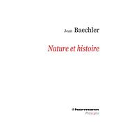 Nature et histoire