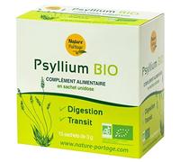 Nature Et Partage - Psyllium Blond Bio en Sachet (15 x 3 gr)