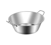 Nature et Saveurs – Bassine à gras et à confiture 38 cm – Inox
