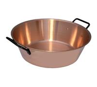 Bassine à confiture D : 40 cm - cuivre