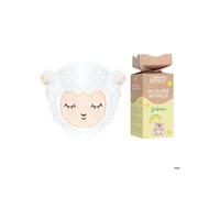 NATURE ET SENTEURS - Coffret Bébé Bouillotte Mouton + Eau de Bébé 50ml - Apaisant Nuit & Cadeau Naissance - Blanc
