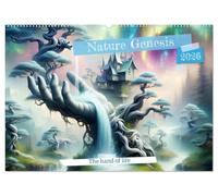 Nature Genesis - The hand of life (Wall Calendar 2026 DIN A2 landscape), CALVENDO 12 Month Wall Calendar: A year in a world where nature is created in its purest form.