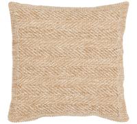 Nature - Housse De Coussin D'Intérieur/Extérieur - Polypropylène - Beige