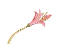 Nature Inspire Broche jonquille artisanale en alliage Accessoire confortable pour un usage quotidien Peint à la main Bijoux jonquilles, taille unique, Comme décrit