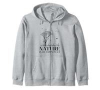 Nature is My Happy Place Hiking Camping Outdoor Lover Lovely Sweat à Capuche