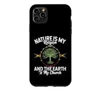 Nature is My Religion Earth is My Church Native American Day Coque pour iPhone 11 Pro Max