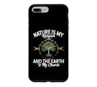 Nature is My Religion Earth is My Church Native American Day Coque pour iPhone 7 Plus/8 Plus