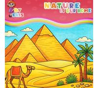 Nature is our home: Explore beautiful landmarks and outdoor wonders through creative coloring pages!