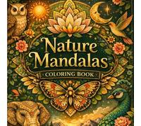 Nature Mandalas Colouring Book