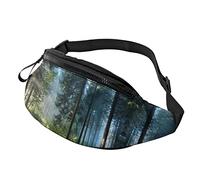 Nature Misty Tree Forest Sunlight Fanny Pack Sport Casual Waist Pack pour Femmes Hommes À La Mode