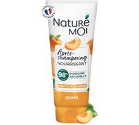 Naturé Moi Après Shampooing Sans Sulfate Nourrissant Démélant, Répare Cheveux Secs, Abîmés Abricot, Huile De Sésame Bio 98% D'origine Naturelle 200 Ml