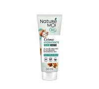 Naturé moi - Crème Hydratante Visage Tous Types de Peaux Soin Jour et Nuit Aloe Vera Beurre Babassu Bio Hydrate Nourrit Certifié Biologique 50 ml Fabriqué en France