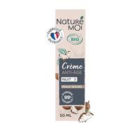 Naturé Moi - Crème Visage Nuit Anti-Âge - Aloe Vera, Karité, Moringa - 50ml