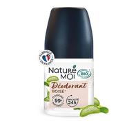 Naturé Moi - Déodorant Roll-on Homme - Aloe Vera Bio - 50ml | Parfum boisé et Magnésium, Efficacité 24h, 99% d'origine naturelle, Fabriqué en France