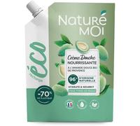 Naturé Moi - Eco-Recharge Crème Douche Nourrissante À L'amande Douce Bio De Provence - Hydrate Et Nourrit Les Peaux Normales À Sèches - 500ml - Fabriqué En France