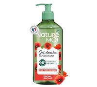 Naturé Moi - Gel Douche Envoûtant - Hydrate et Nourrit - Tous Types de Peaux - Coquelicots Bio du Limousin - 96% d'Origine Naturelle - 500 ml - Fabriqué en France