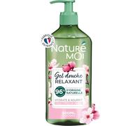 Naturé Moi - Gel Douche Relaxant - Hydrate Et Nourrit - Tous Types De Peaux - Fleur De Cerisier Bio - 96% D'origine Naturelle - 500 Ml - Fabriqué En France