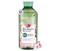 Naturé Moi - Gel Douche Relaxant - Hydrate et Nourrit - Tous Types De Peaux - Fleur De Cerisier Bio - 96 Pour Cent D'Origine Naturelle - Formule - 250 ml