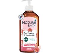 Naturé Moi - Lait Corps Nourrissant À La Figue Bio De Provence Et Au Beurre De Karité Bio - Lait Corps Hydratant Et Nourrissant - 97% D'origine Naturelle - 500 Ml - Fabriqué En France