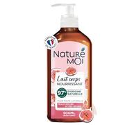 Naturé Moi - Lait Corps Nourrissant à la Figue Bio de Provence et au Beurre de Karité Bio - Lait Corps Hydratant et Nourrissant - 97% d'Origine Naturelle - 500 ml - Fabriqué en France