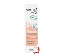 Naturé Moi - Masque Visage - Masque Hydratation - Soin Visage à la Vitamine C et à l'extrait de Grenade - 99% d'Origine Naturelle - 50 ml - Fabriqué en France