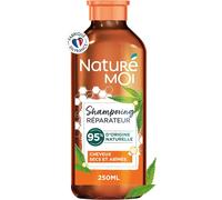 Naturé Moi - Shampooing Réparateur - Cheveux Secs Et Abîmés - Shampooing Sans Sulfate - Aux Céramides Végétales Et À L'huile De Chanvre Bio - 95% D'origine Naturelle - 250 Ml - Fabriqué En France
