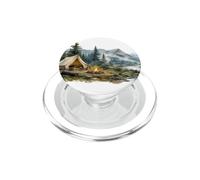 Nature Montagne Rivière Sauvage Camping Randonnée PopSockets PopGrip pour MagSafe