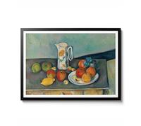 Nature morte avec des fruits, impression d'art mural impressionniste Paul Cézanne, cadeau de décoration d'intérieur, paysage vintage 1886, archivage mat, A3 (impression uniquement) - 42 x 29,7 cm