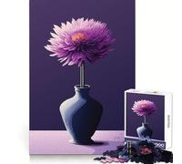 Nature Morte, Fleur et Vase, Puzzle de 1000 pièces pour Adolescents, Jeu de logique Solide, Loisir Amusant, Bords Nets, Objet de Collection 50x75cm