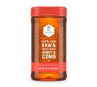 Nature Nate's Miel et peigne 100 % purs, crus et non filtrés, 473 ml