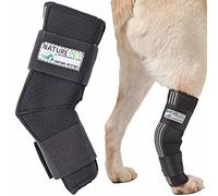 NATURE PET Attelle de Protection de l’Articulation Tarso-métatarsienne à 135° pour Chien/attelle de l’Articulation tarsienne pour Chien/attelle remplaçant Le Pansement - S