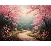 Nature Puzzle 500 Pieces Adultes Paysage Puzzles Classiques Panorama Bois Difficile Impossible Geant Jigsaw Jeu éducatif Défi Jouet pour Enfants et Adulte dès 14 Ans Cadeau Homme Femme Boxed P-849
