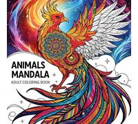 Nature’s Harmony: Animal Mandala Coloring Book for Adults Featuring Unique Designs to Relax and Unwind
