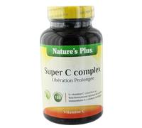 Nature s plus - Super c complex 500 action prolongée - 120 comprimés sécables à croquer - Accélère l