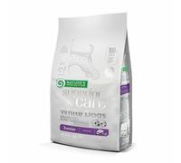 Natures Protection Chiens Soin Supérieur Manteaux Blancs Junior Saumon 1,5/10 Kg