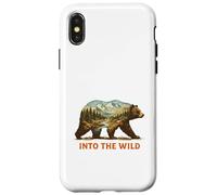 Nature Sauvage Aventure Exploration Esprit Mode de Vie Coque pour iPhone X/XS
